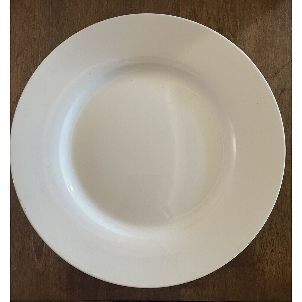 12” HIC Rim Porcelain Dinner Plate Dish Harold Import Co. 823/20